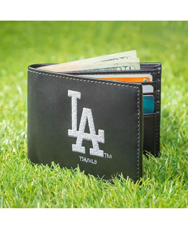 Evergreen Enterprises Los Angeles Dodgers Synthetic Leather Embroidered Bifold Wallet