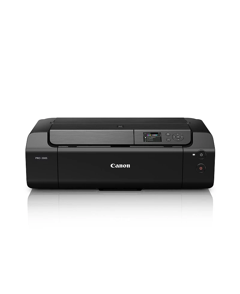 Canon Pixma Pro-200S 13" Wireless Professional Inkjet Photo Printer with Cli-65 Eight Color Ink Tank Value Pack for Pixma Pro-200 Printer