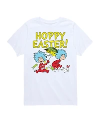 Dr. Seuss Boys' Toddler 2T-5T Hoppy Easter Short-Sleeve Graphic T-Shirt