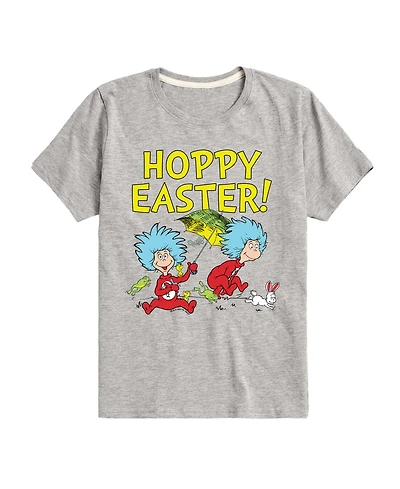 Dr. Seuss Boys' Toddler 2T-5T Hoppy Easter Short-Sleeve Graphic T-Shirt