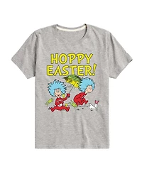 Dr. Seuss Boys' Toddler 2T-5T Hoppy Easter Short-Sleeve Graphic T-Shirt