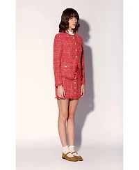 Walter Baker Women's Roxy Slim-Fit Tweed Jacket