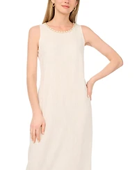 Vince Camuto Women's Crew Neck Maxi Dress