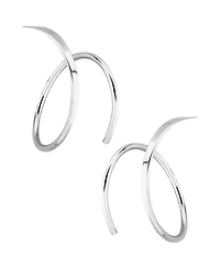 Endless Wire Cuff Earrings Set 14k Gold