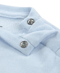 abercrombie kids Baby Girls' Crewneck Sweatshirt and Skirt, 2-Piece Set