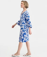 Jm Collection Women's Printed Tunic Dress, Macy's Exclusive