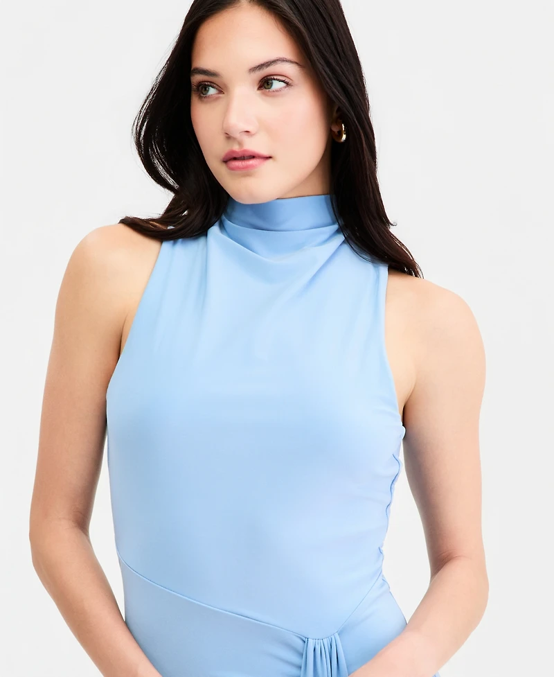 Jump Juniors' Tie-Back Slit-Front Sleeveless Dress