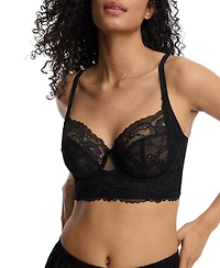Skarlett Blue Women's Minx Bra Longline Side Support Lace