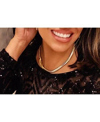 Bowood Lane 8mm Gold Plated Chain Necklace