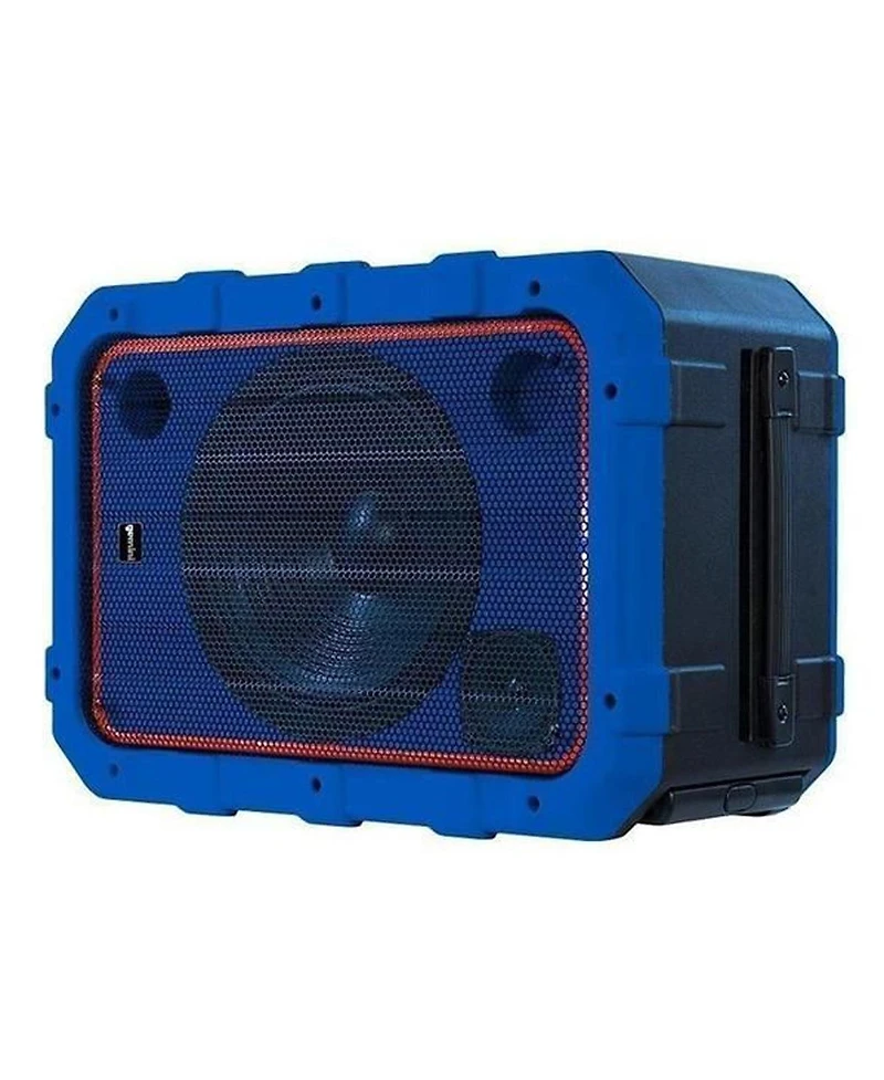 Gemini Mpa-2400 240W Rechargeable Weather-Resistant Bluetooth Trolley Speaker, Blue