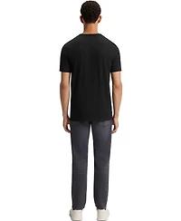 Boss by Hugo Men's Slub-Cotton Logo Detail T-Shirt