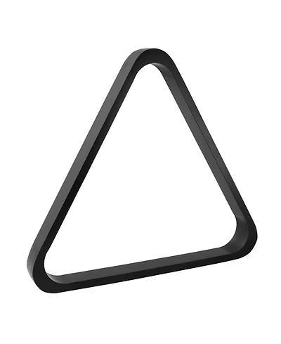 Gse Games & Sports Expert Solid Wood 8-Ball Triangle Ball Rack for 2-1/4" Pool Balls, Billiard Table