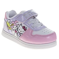 Hello Kitty Toddler Sanrio Friends Sneakers Hook and Loop Casual Comfortable Easy Wear