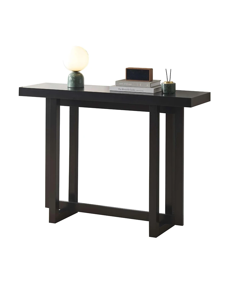 Kings Brand Furniture Console Table for Entryway, Wood Sofa Behind Couch, Narrow Accent Entry Living Room, Hallway & Foyer