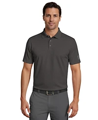 Pga Tour Men's Essential Geo Print Golf Polo Shirt