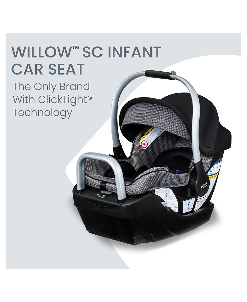 Britax Baby Willow Sc Car Seat with Alpine Base