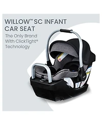 Britax Baby Willow Sc Car Seat with Alpine Base