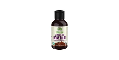 Now Foods Organic Chocolate Liquid Monk Fruit, 1.8 Oz