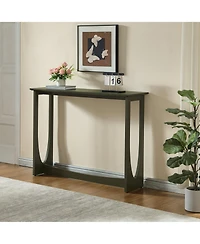 Kings Brand Furniture Wood Console Table, Entryway Sofa Table for Hallway, Living Room, or Behind Couch