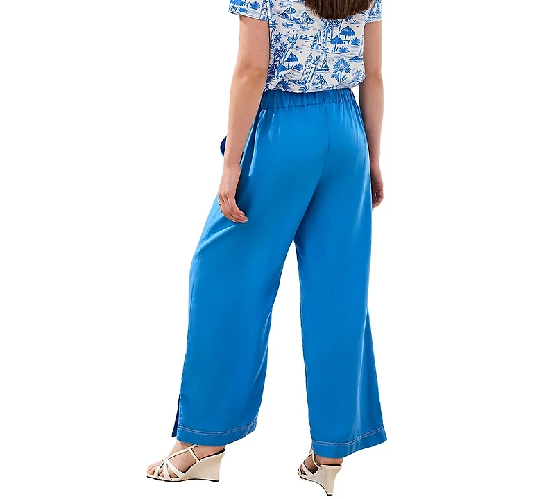 Tribal Women's Lightweight Wide-Leg Pants