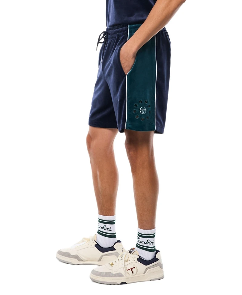 Sergio Tacchini Men's Cresta Velour Short