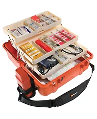 Pelican 1460EMS Case with Ems Organizer/Divider Set, Orange