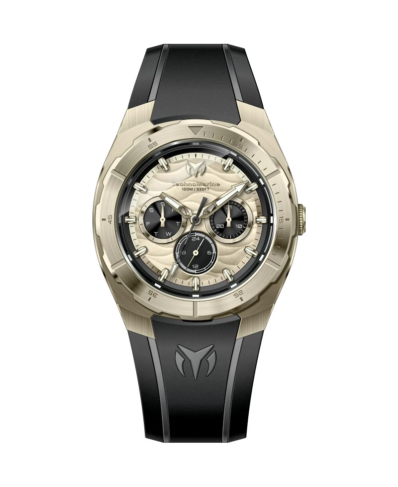 Technomarine Men's Tm-125025 Cruise Quartz VH63 Gold, Dial Watch