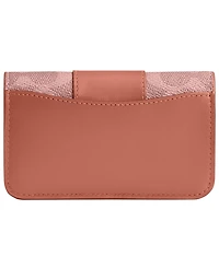 Coach Canvas Signature Essential Slim Mini Card Case Wallet
