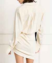 Line & Dot Women's Adelaide Collared Shirt Dress