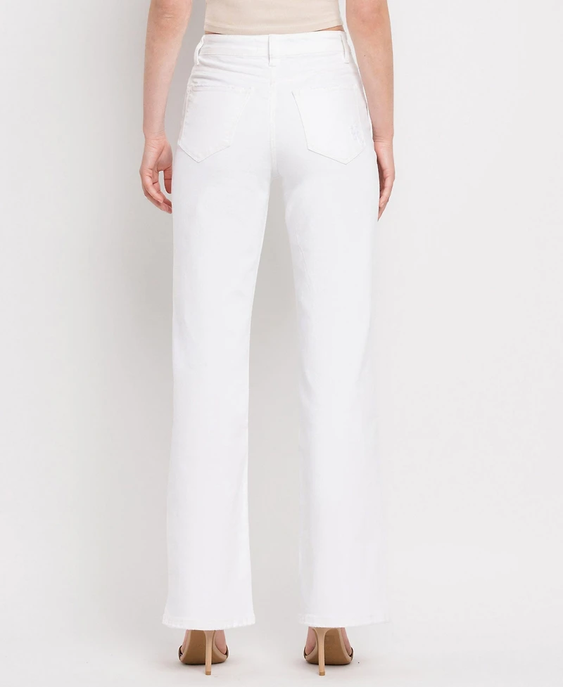 Vervet Women's Vintage-like Super High Rise Flare Jeans