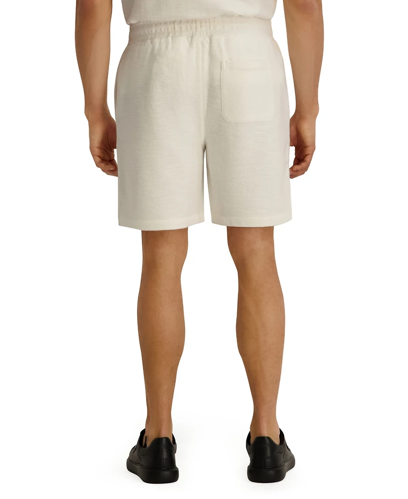 Karl Lagerfeld Paris Men's French Terry Drawstring Shorts