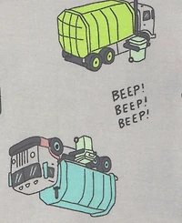 Carter's Baby Boys' Short-Sleeve T-Shirt and Shorts Sleep & Play, 4-Piece Set