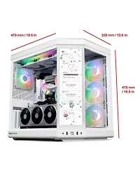 iBUYPOWER Y70TIWI9N57T01 Liquid Cooled Gaming Desktop Computer, Intel Core Ultra 9 285 2.5GHz, 32GB Ram, 2TB Ssd, Nvidia GeForce Rtx 5070 Ti 16GB,