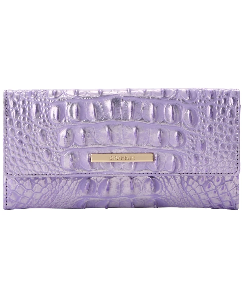 Brahmin Cordelia Embossed Leather Wallet