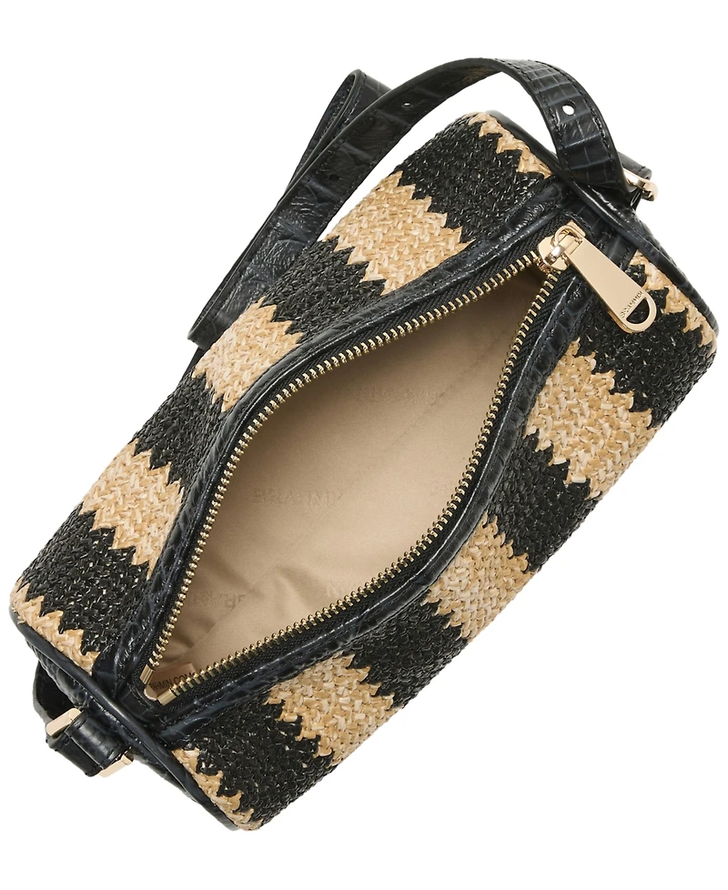 Brahmin Billie Barrel-Style Leather Shoulder Bag