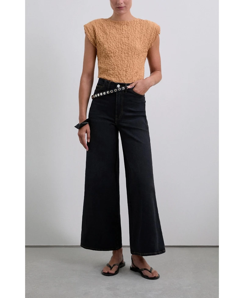 Scalpers Women's Culotte Denim Pants