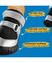 Aronkl Anti-slip Breathable Dog Boots for Small Puppies - Paw Protection Hot Pavement and Snow
