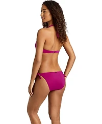 Lauren Ralph Women's Side-Tie Hipster Bikini Bottoms