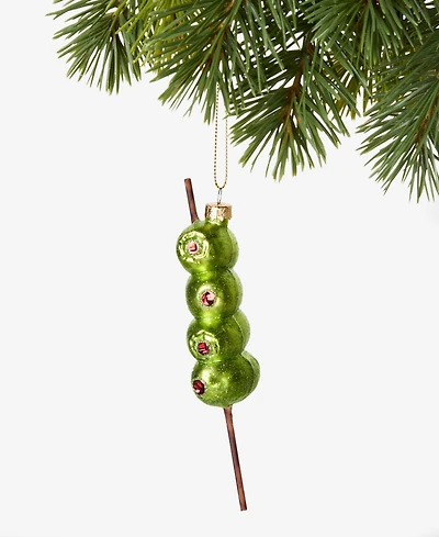 Holiday Lane Foodie & Spirits Olive Skewer Ornament, Macy's Exclusive