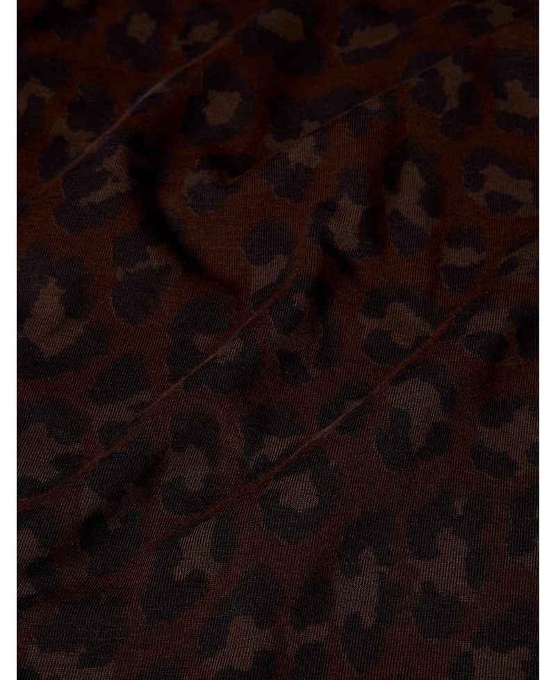 Whistles Women's Animal Roll Neck Top