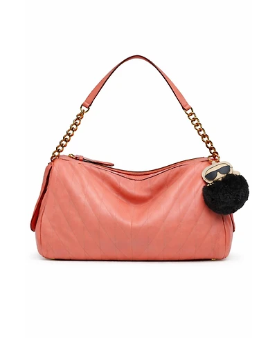 Karl Lagerfeld Paris Lafayette Medium Zip-Top Satchel Bag