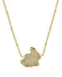 Kendra Scott Gold-Tone Over Bunny Short Pendant Necklace