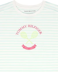 Tommy Hilfiger Girls' 7-16 Short-Sleeve Stripe T-Shirt