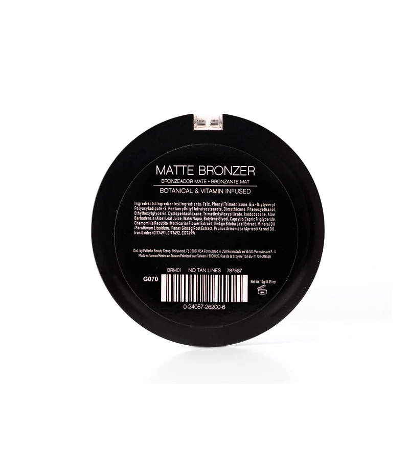 Palladio Matte Bronzer - 0.35 oz
