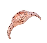 Invicta Women's 21684 Angel Quartz Chronograph Rose Gold Dial Watch