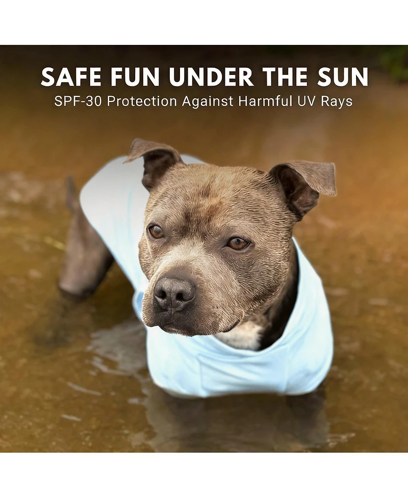 Aronkl Uv Protection Spf 30 Breathable Quick Dry Dog T Shirt