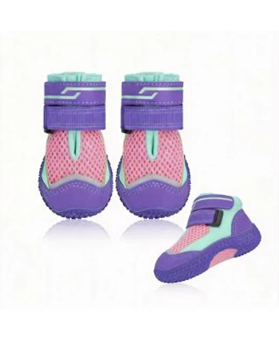 Aronkl Waterproof Anti Slip Dog Boots For Outdoor Walking