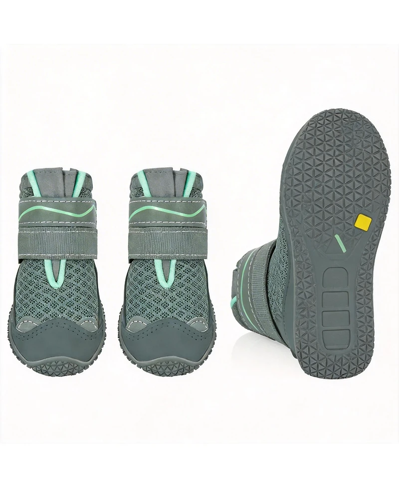 Aronkl Waterproof Anti-Slip Dog Boots for Outdoor Walking