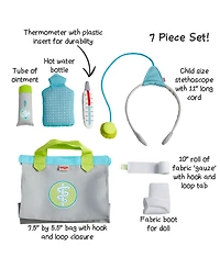 Haba 8 Piece Pretend Play Doll-Sized Pretend Play Doctor Set