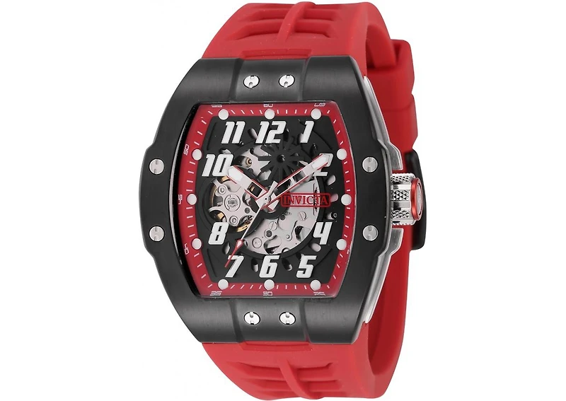 Invicta Men's 44891 S1 Rally Automatic NH70 Red, Black Dial Watch